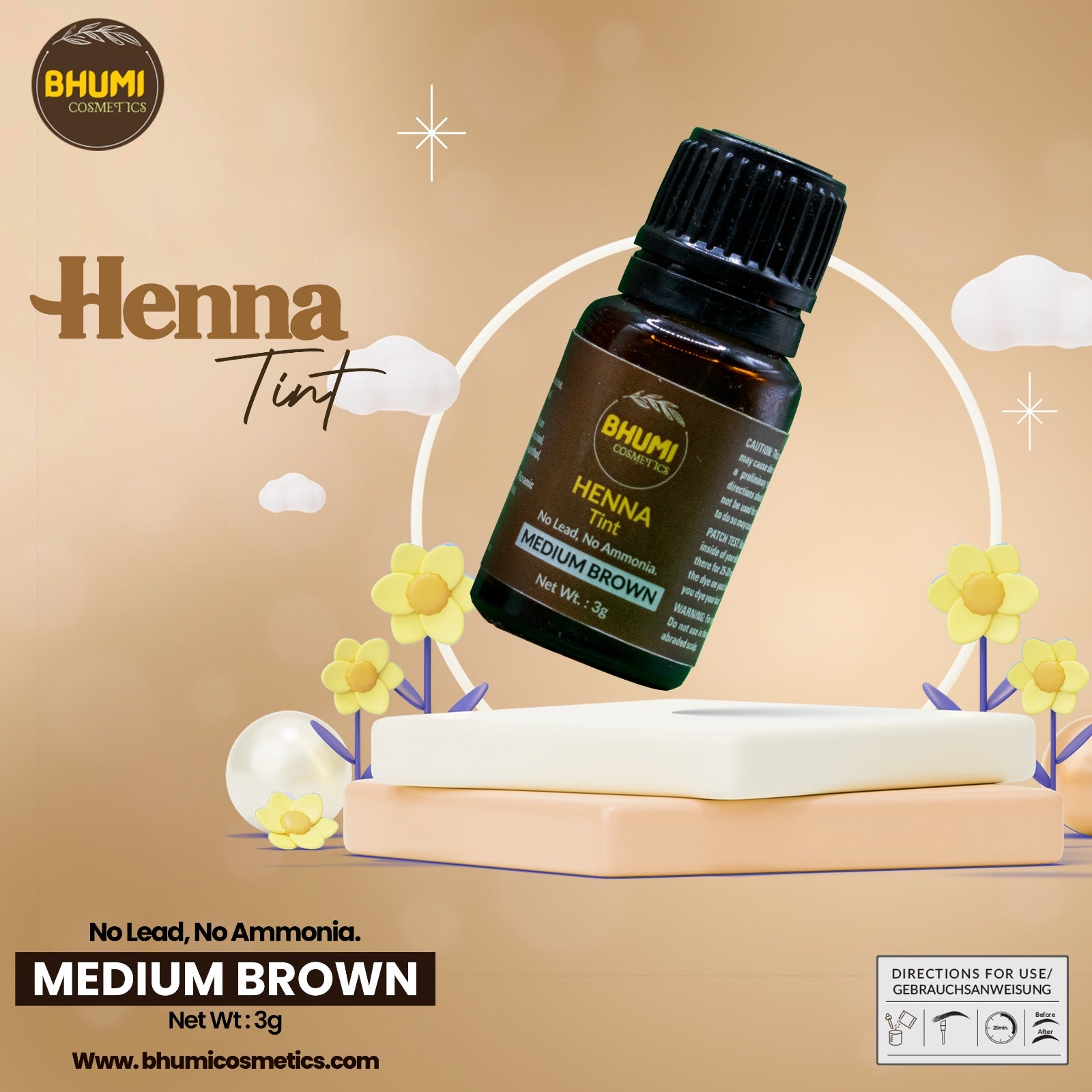 Henna Tint Light Brown