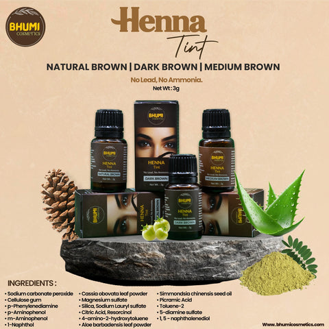 Henna Tint Dark Brown